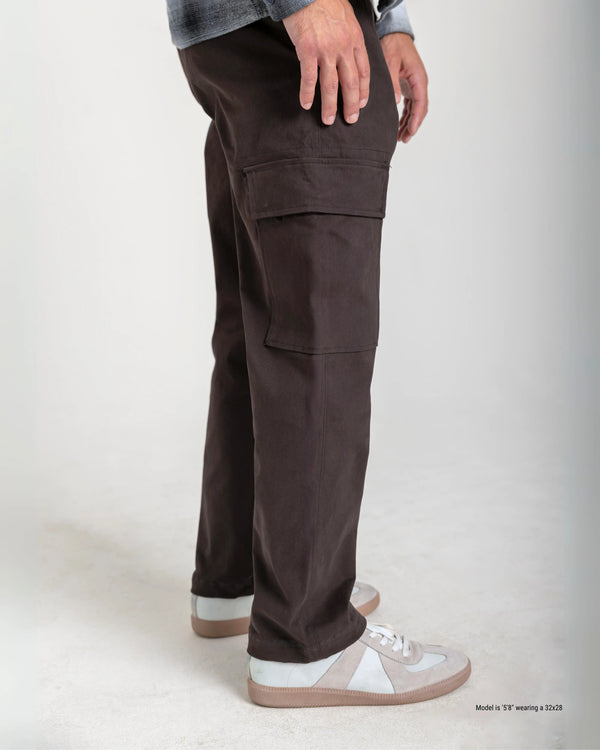 Straight Fit Cargo Pants for Shorter Men