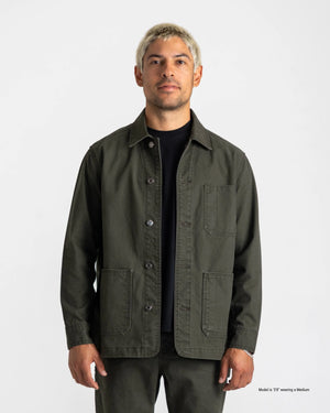 French chore coats for short men