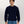 Load image into Gallery viewer, Shorter Man wearing a navy blue sweater and jeans against a white background
