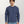 Load image into Gallery viewer, Short Man wearing a blue textured waffle shirt against a plain background