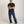 Load image into Gallery viewer, black t-shirt for short men alt