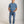 Load image into Gallery viewer, blue t-shirt for short men alt