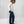Load image into Gallery viewer, natural button-down shirt for shorter men side