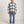 Load image into Gallery viewer, straight fit jeans for short men dark medium wash front