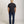 Load image into Gallery viewer, straight fit jeans for short men dark wash back