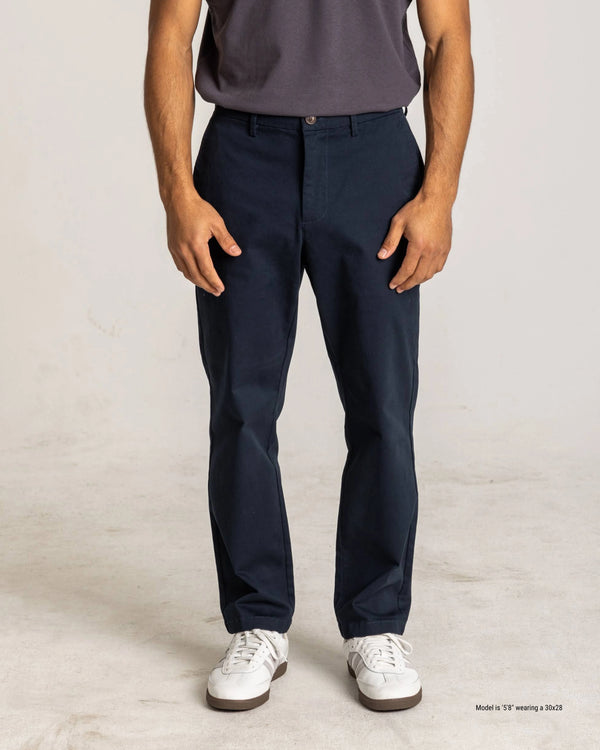 Straight Fit Chino Pants for Shorter Men