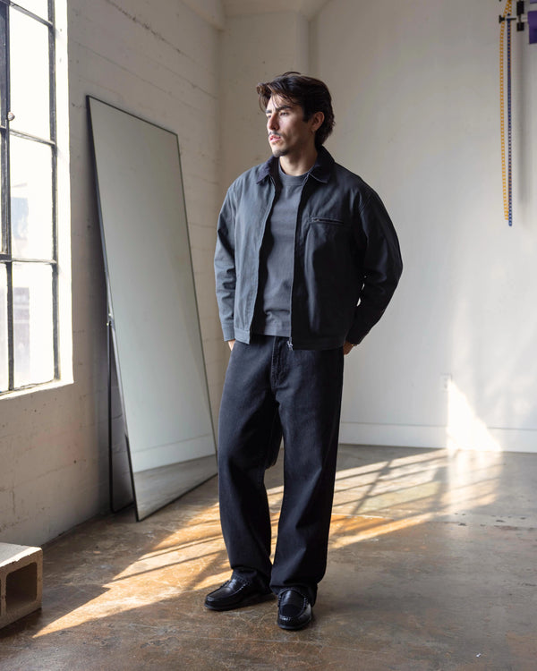 Lined Work Jacket for Shorter Men