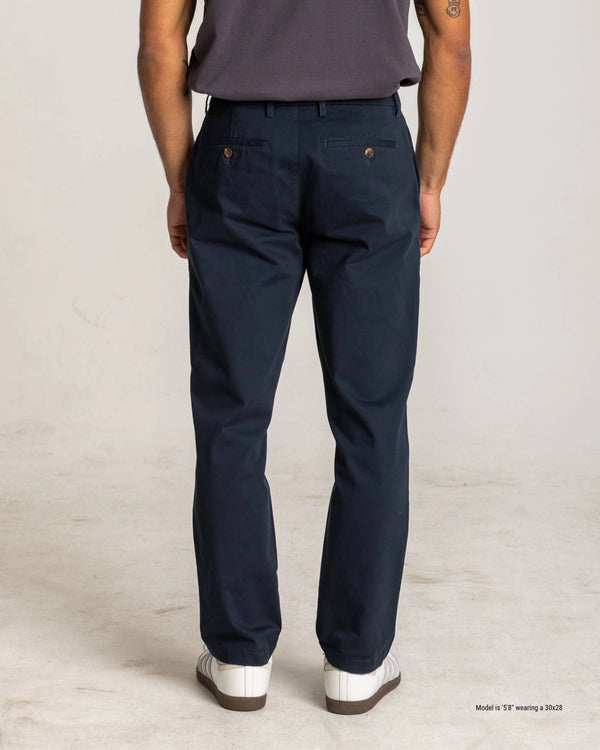 Straight Fit Chino Pants for Shorter Men