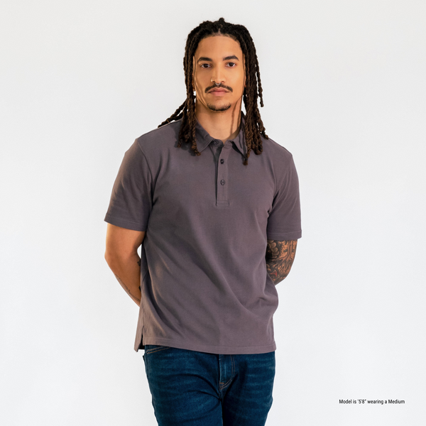 Polo shirts for short 2025 men