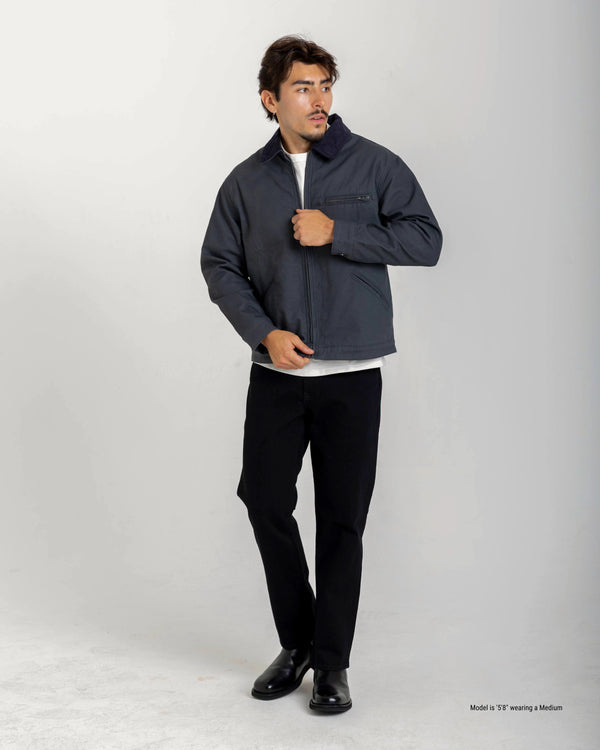 Lined Work Jacket for Shorter Men