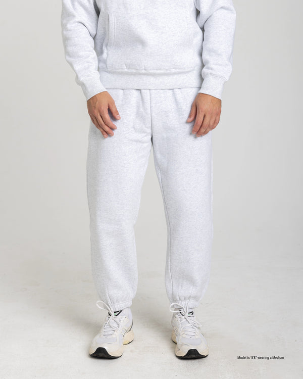 grey sweatpants for short men