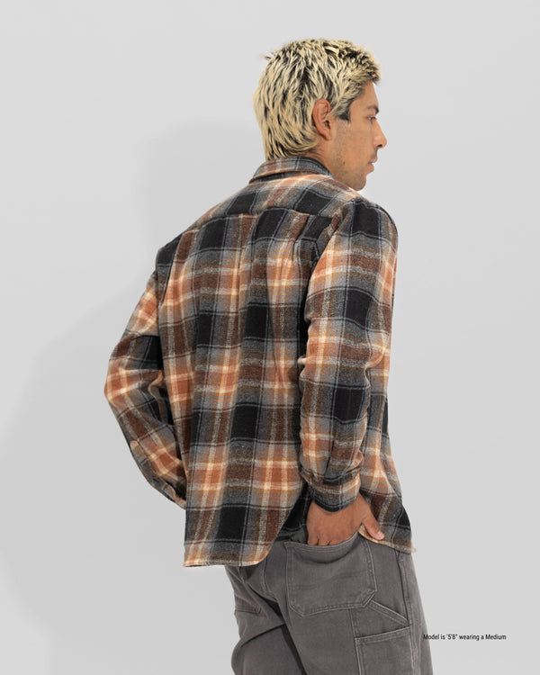 short men flannel